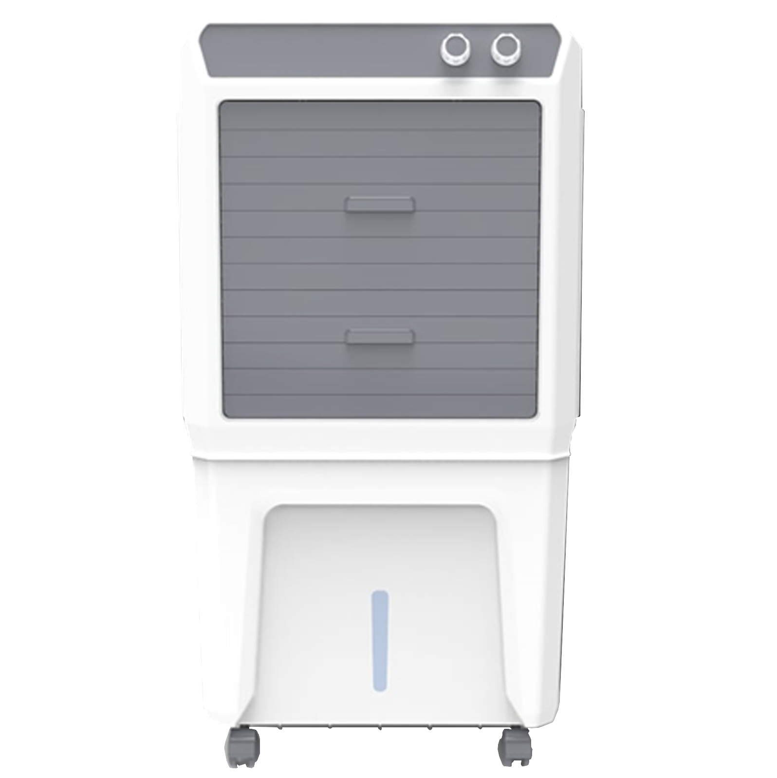 Black+Decker 55 Liter Mini Desert Air Cooler (NEBO 55L-BXAC05055IN) model NEBO 55L-BXAC05055IN front view - GharOne Nepal